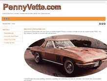 Tablet Screenshot of pennyvette.com